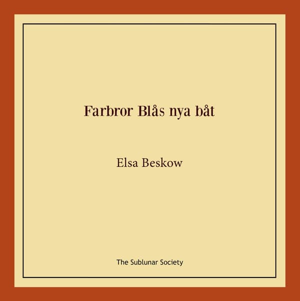 Farbror Blås nya båt 9789189518490