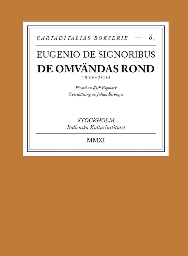 De omvändas rond 9789197902854