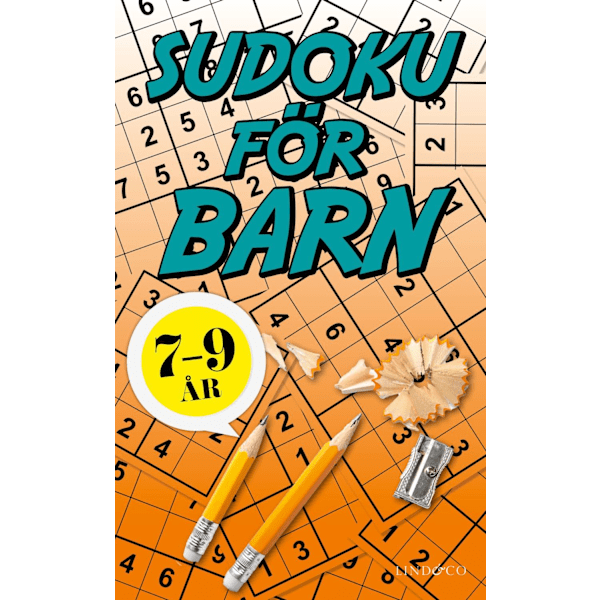 Sudoku för barn 7-9 år 9789180186971