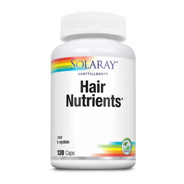 Solaray Hair Nutrients, 120 kaps 7058990267890