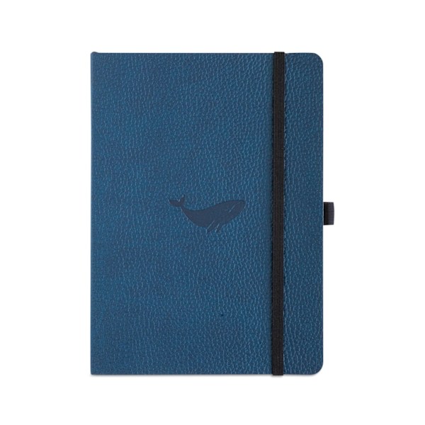Dingbats* Wildlife Soft Cover A5 Dotted Blue Whale 9780948432170