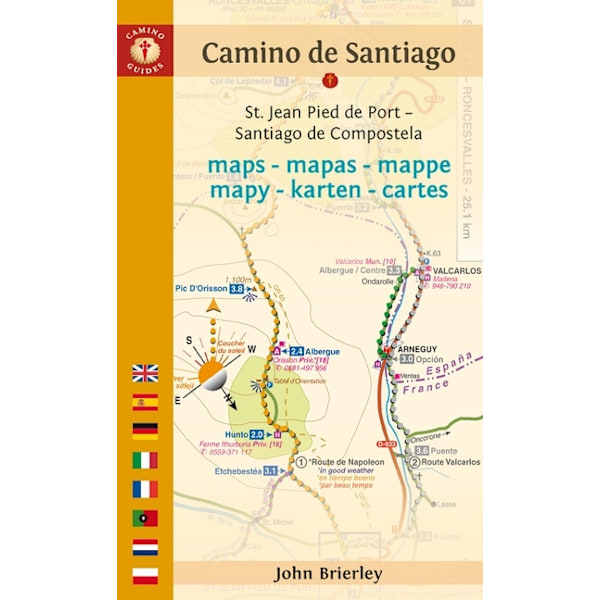 Camino De Santiago Maps Thirteenth Edition 9781912216178