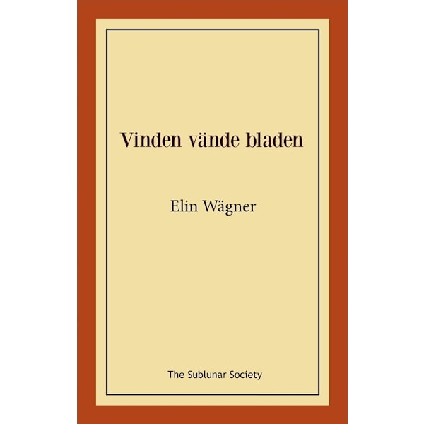 Vinden vände bladen 9789189235106