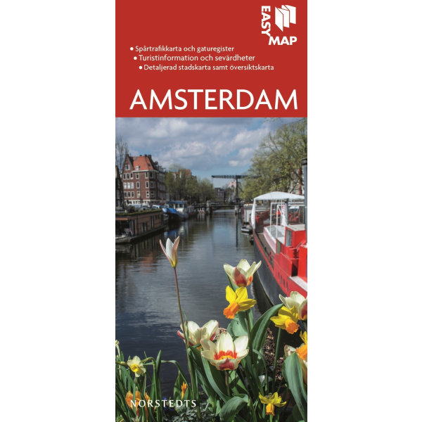 Amsterdam EasyMap stadskarta 9789113076423
