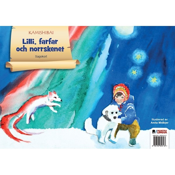 Lilli, farfar och norrskenet sagokort 9789189813120
