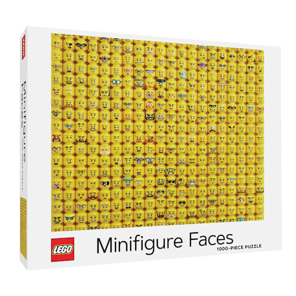 Lego Minifigure Faces 1000-Piece Puzzle 9781797210193