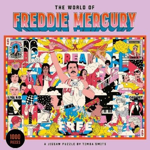The World of Freddie Mercury puzzle 9781913947583