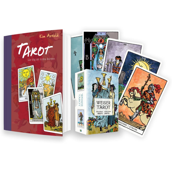 Tarotpaket: Tarot bok + Weiser tarot svensk