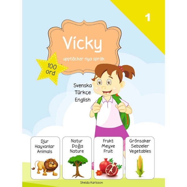Vicky upptäcker nya språk 1. Turkiska 9789198271768