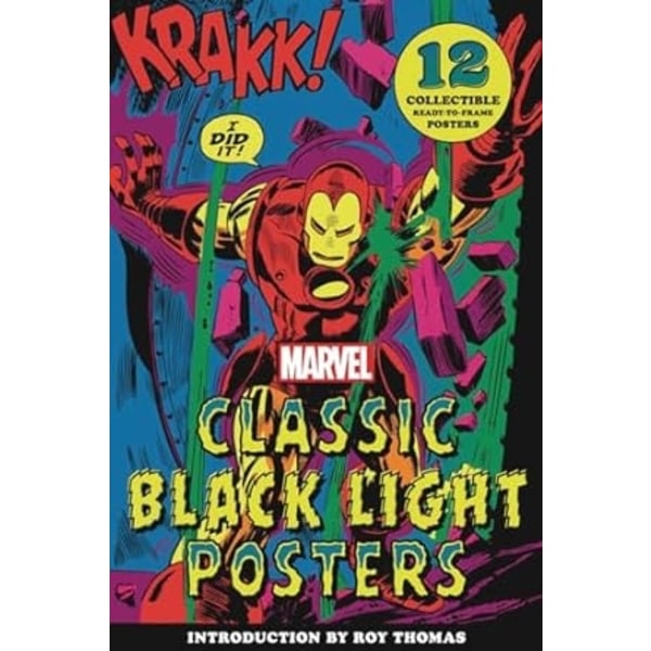 Marvel Classic Black Light Collectible Poster 9781419756221
