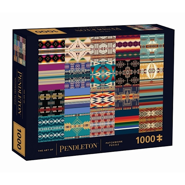 The Art of Pendleton Patchwork 1000-Piece Puzzle 9781797211466
