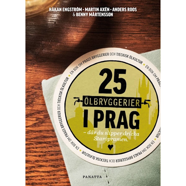 25 ölbryggerier i Prag 9789198328059