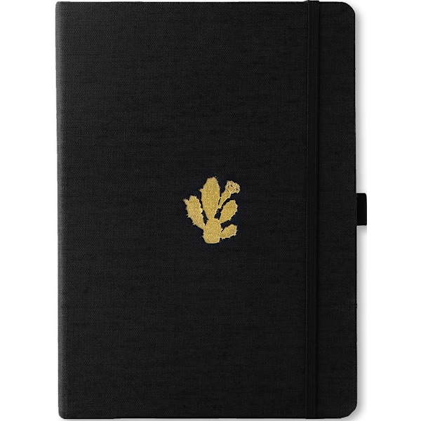 Dingbats* Pro B5 Plain - Black Cactus Notebook 9781913104863