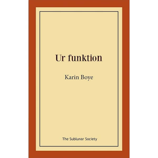 Ur funktion 9789188221179