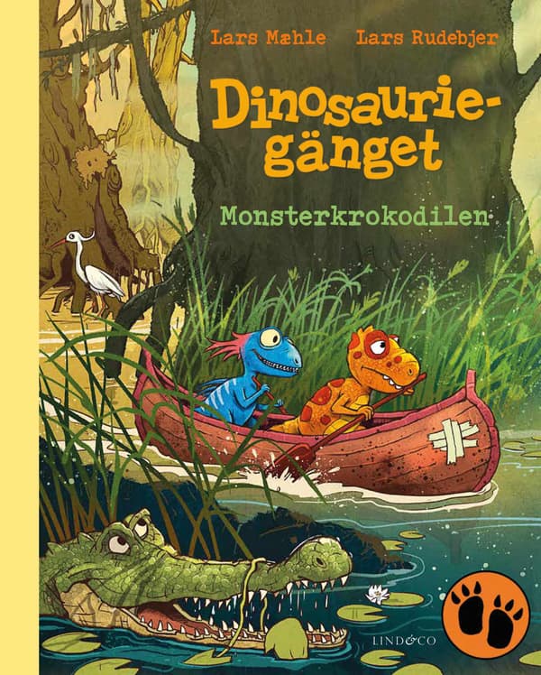 Dinosauriegänget. Monsterkrokodilen 9789180536707