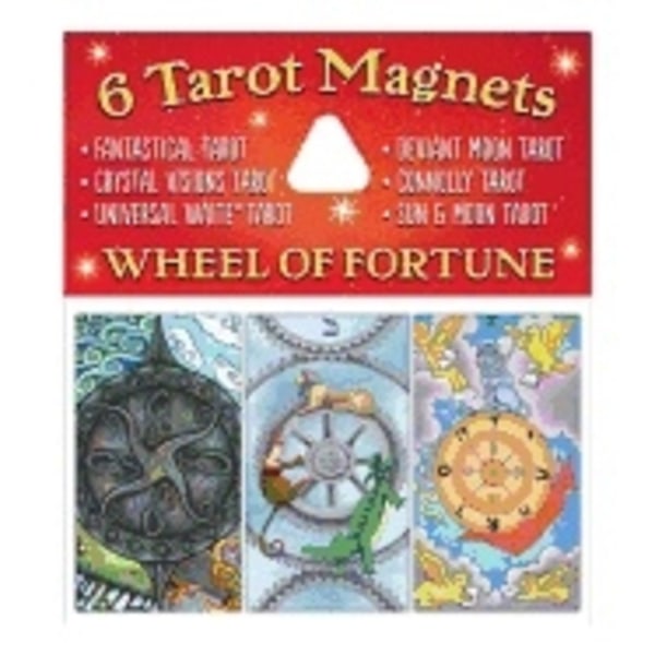 Tarot Magnets: Wheel of Fortune (package of 6) 9781572817456