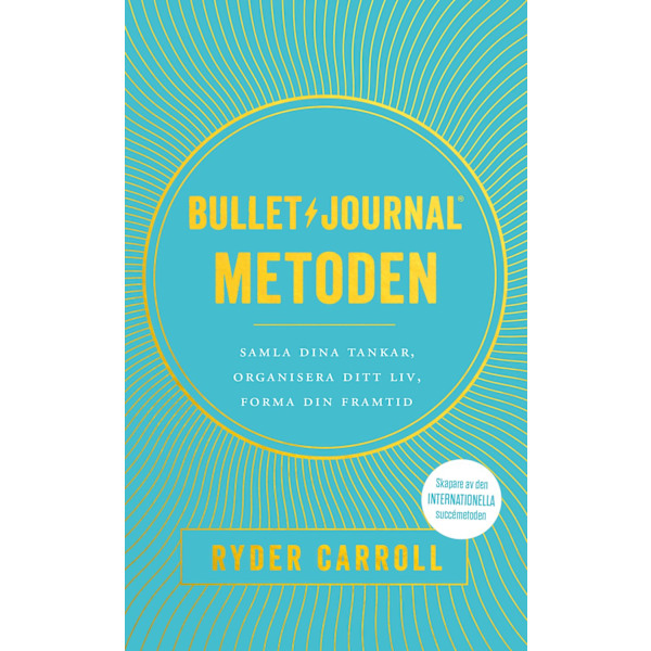 Bullet journal-metoden 9789189043671
