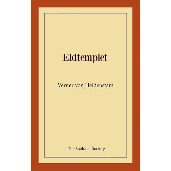 Eldtemplet 9789189235687
