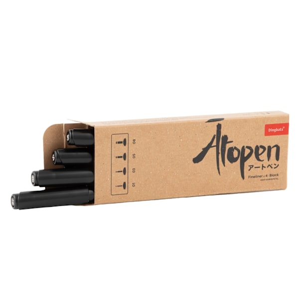 Dingbats Atopen Fineliner 4pc Set 9780948432088