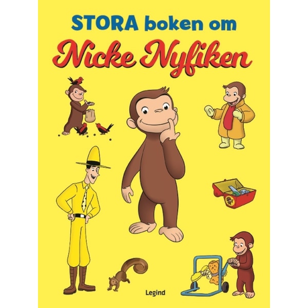 Stora boken om Nicke Nyfiken 9788775370665