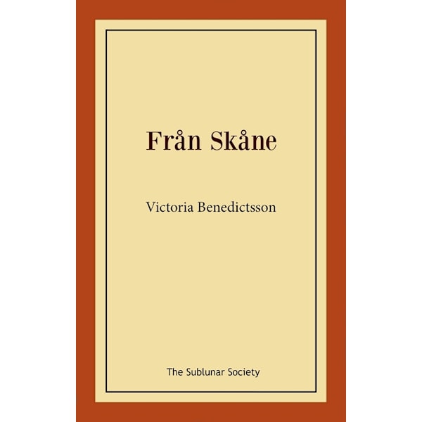 Från Skåne 9789189235779