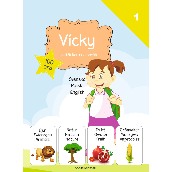 Vicky upptäcker nya språk 9789198271751