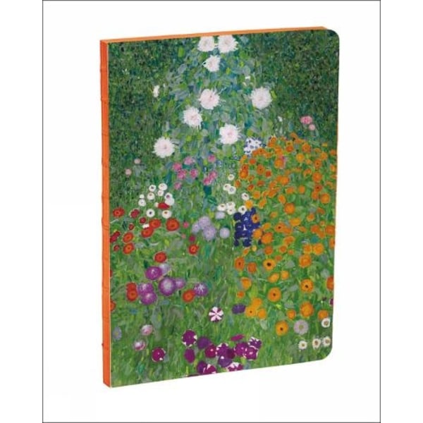 Flower Garden By Gustav Klimt A5 Notebook 9781623258948
