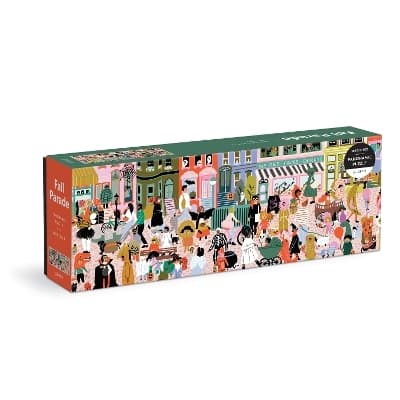 Fall Parade 1000 Piece Panoramic Puzzle 9780735371972