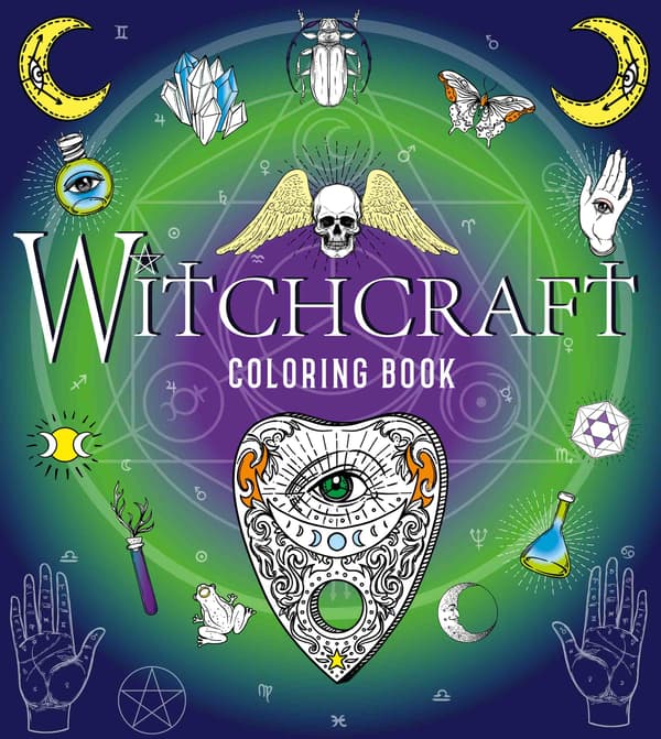 Witchcraft Coloring Book 9781648334108