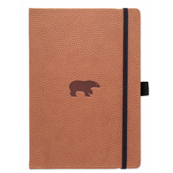 Dingbats* Wildlife A4+ Graph - Brown Bear Notebook 9781913104962