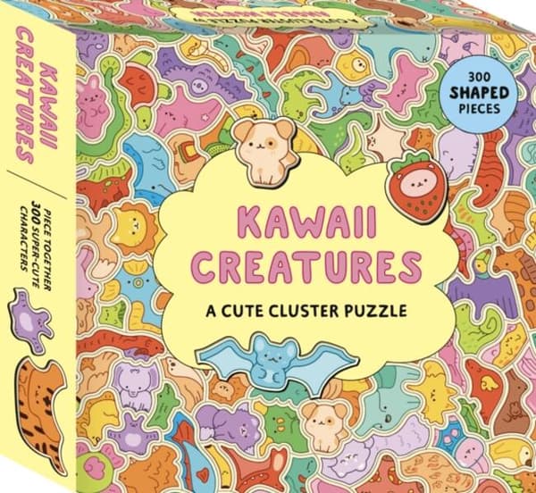 Kawaii Creatures: A Cute Cluster Puzzle 9781836001669