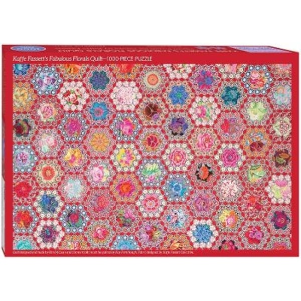 Kaffe Fassett's Fabulous Florals Quilt Jigsaw 9781644031865