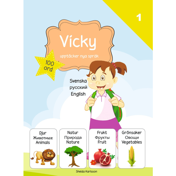 Vicky upptäcker nya språk 9789198271782