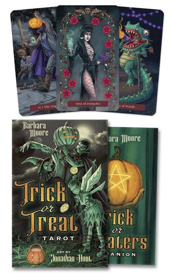 Trick or Treat Tarot: Small Kit Edition 9780738784885