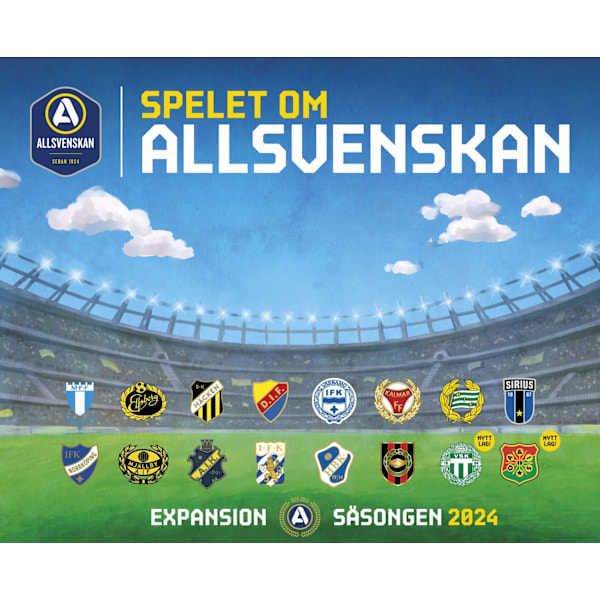 Spelet om Allsvenskan: Expansion Säsongen 2024 9789198886801