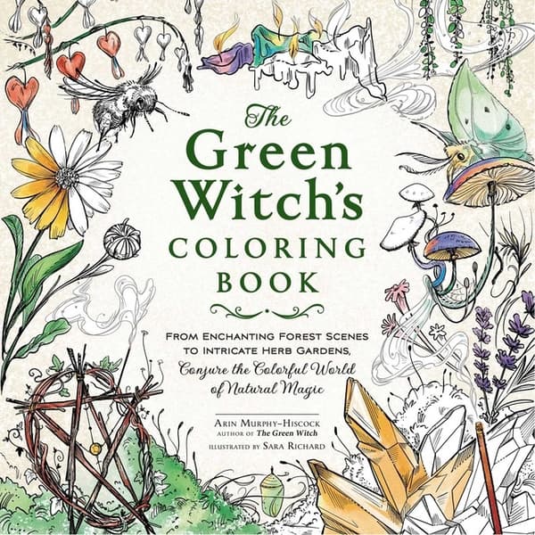Green Witch'S Coloring Book 9781507221068