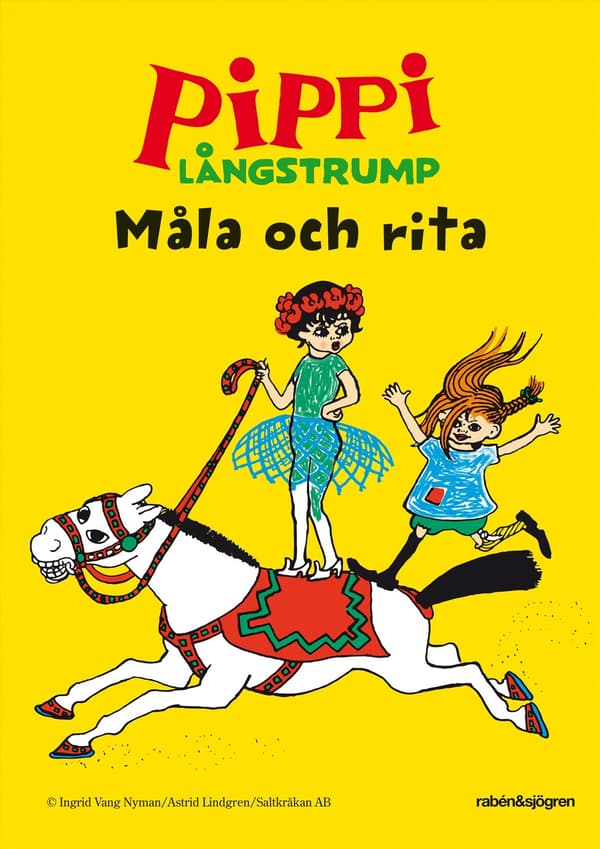 Pippi Långstrump Måla och rita 9789129696608
