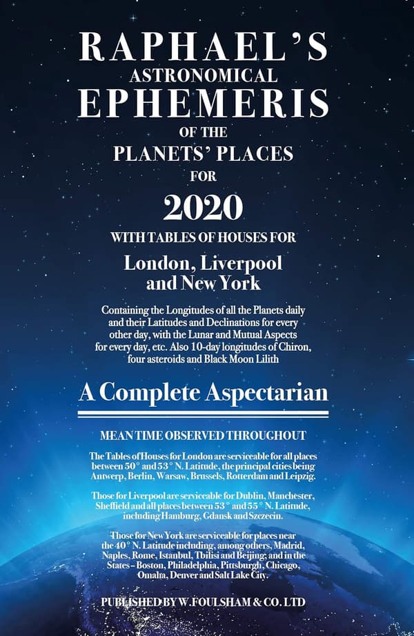 Raphael's Ephemeris 2020 9780572047801