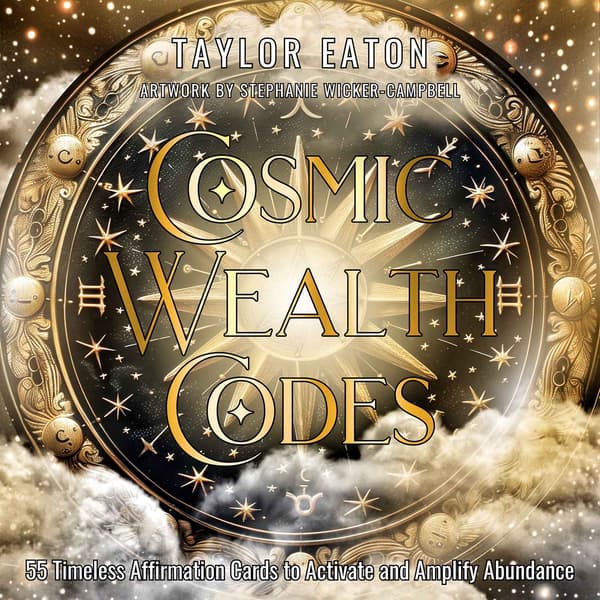 Cosmic Wealth Codes Affirmation Deck 9781763586901
