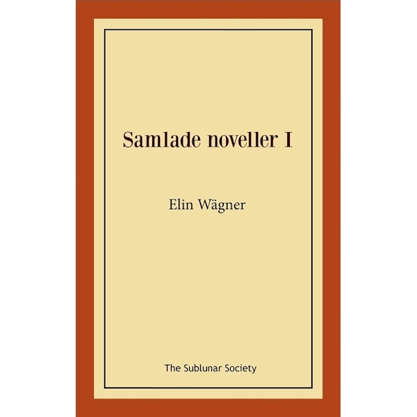Samlade noveller I 9789188999740