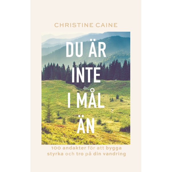 Du är inte i mål än 9789189920064