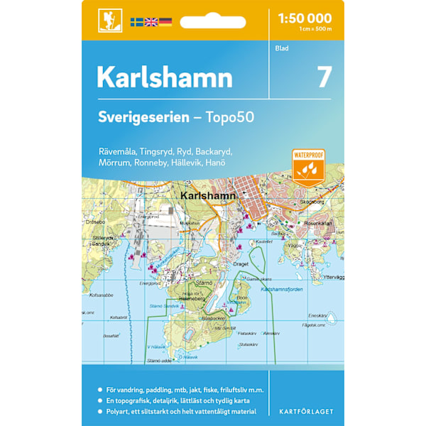 7 Karlshamn Sverigeserien Topo50 9789189427860