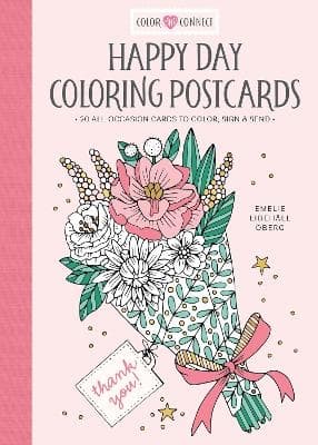 Happy Day Coloring Postcards 9780764370021