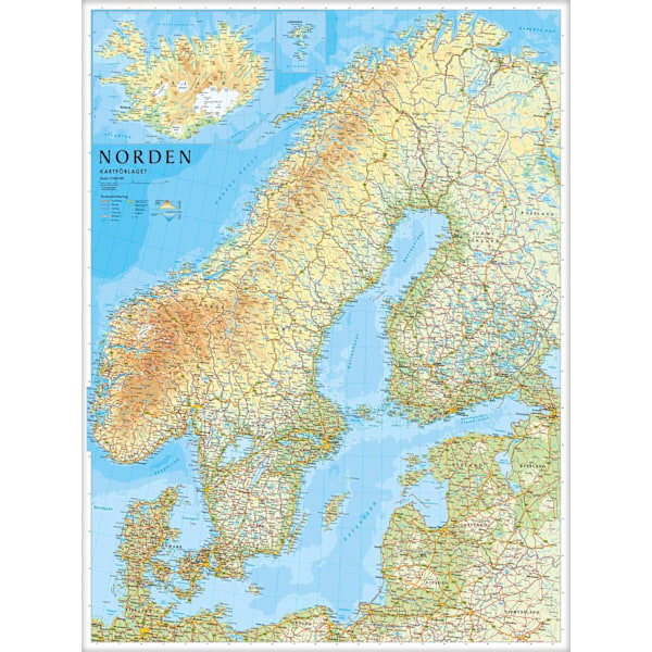 Norden väggkarta 1 9789189427679