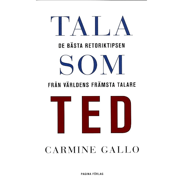 Tala som TED 9789163612909