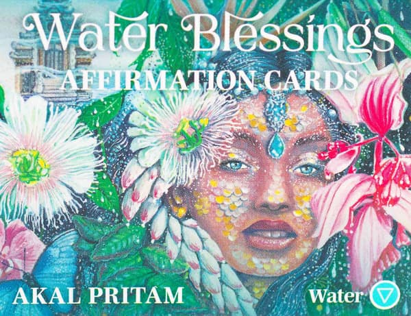 Water Blessings : Affirmation cards 9781922785213