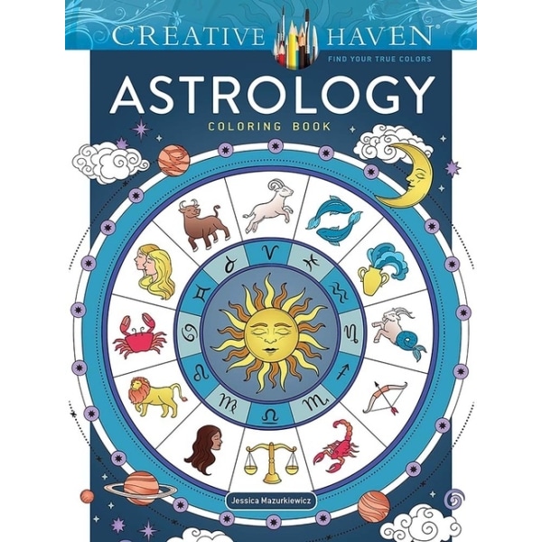 Astrology Coloring Book 9780486851730