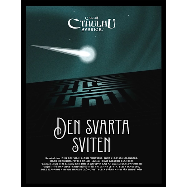 Call of Cthulhu Sverige. Den svarta sviten 9789198541953