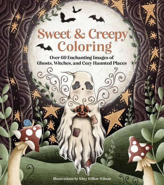Sweet & Creepy Coloring 9781631069109
