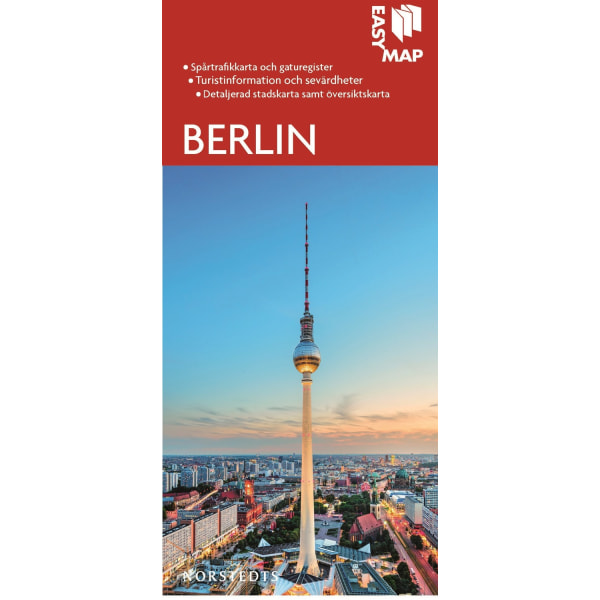 Berlin EasyMap stadskarta 9789113076379